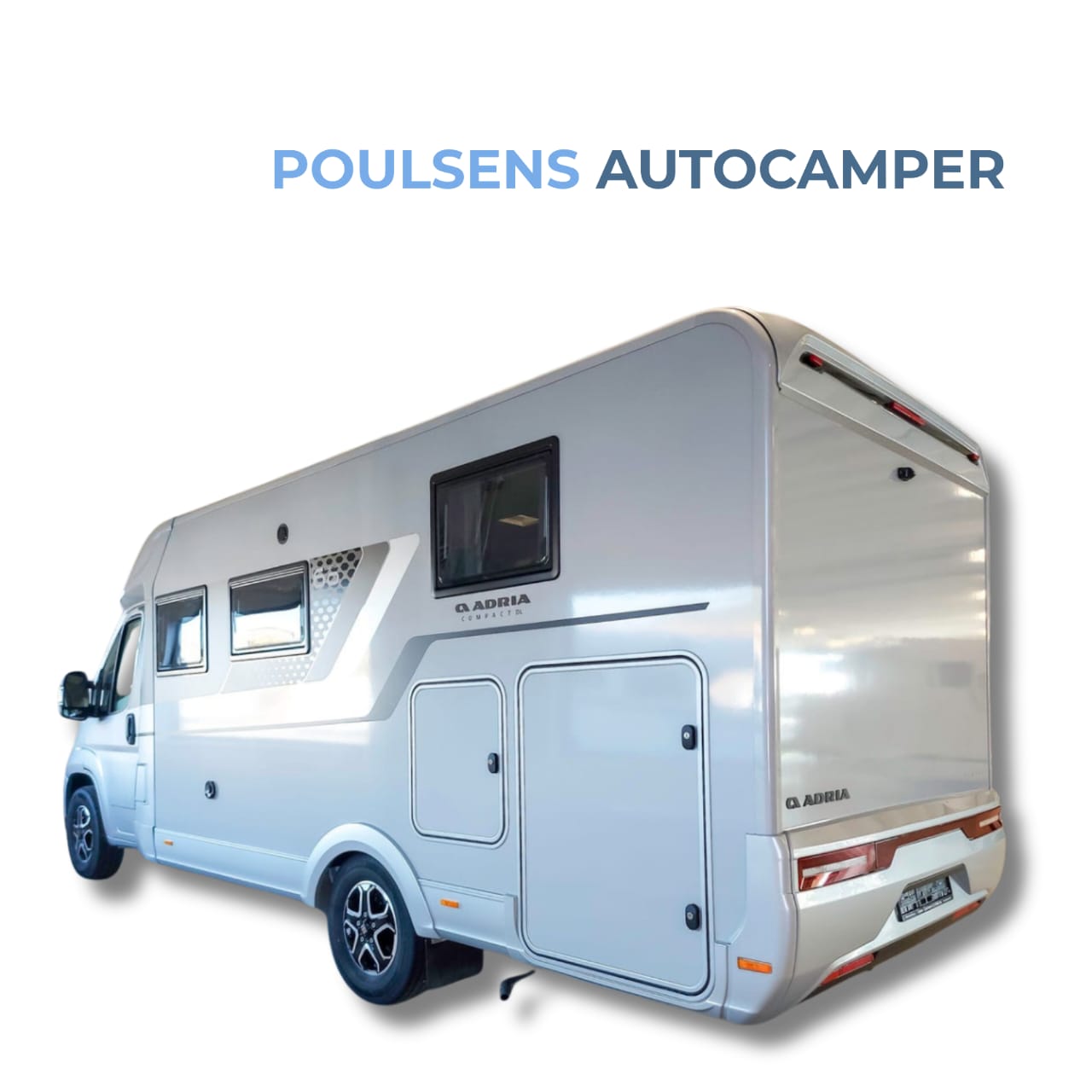 Vue arrière du Adria Compact 60Y Edition 2026