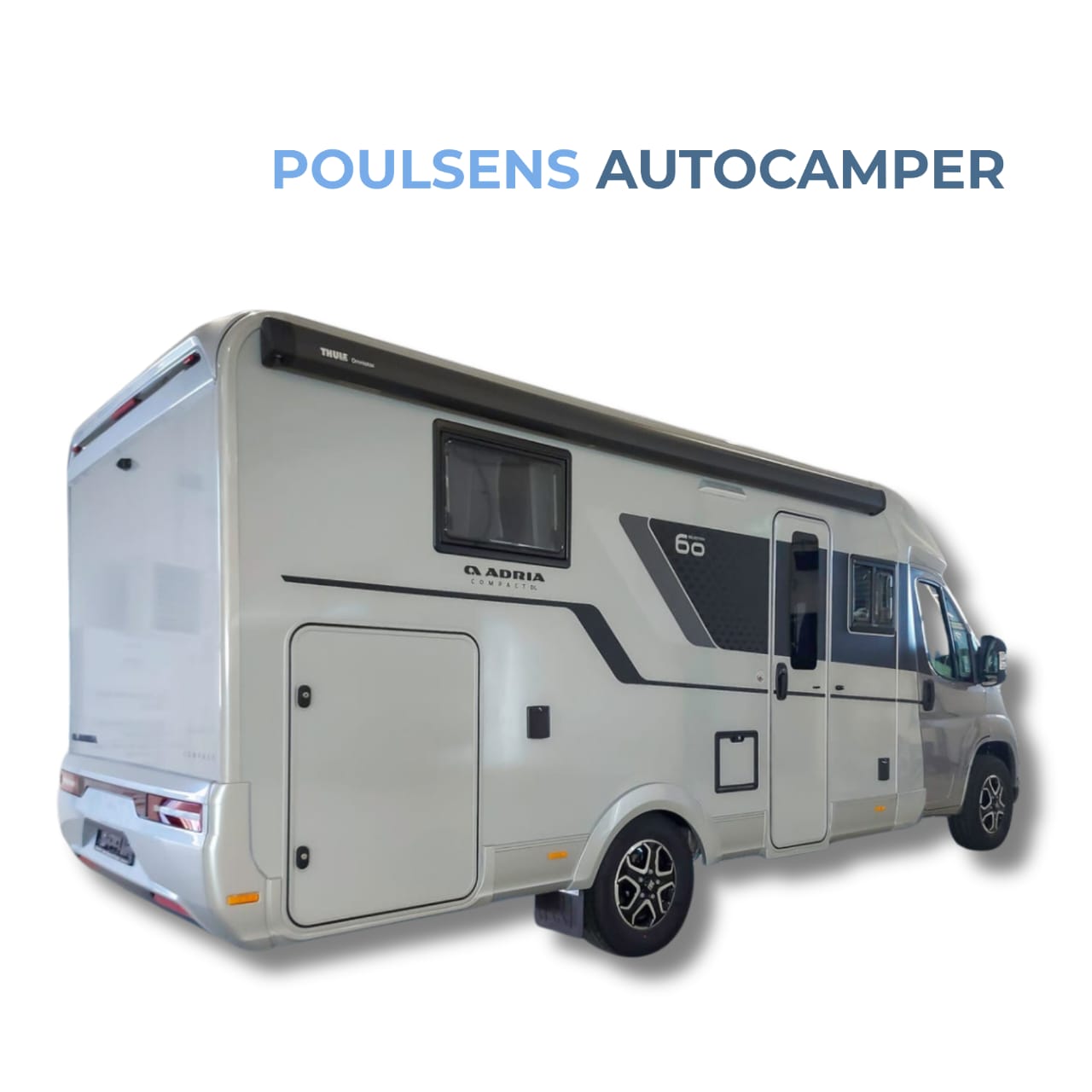 Vue arrière du Adria Compact 60Y Edition 2026