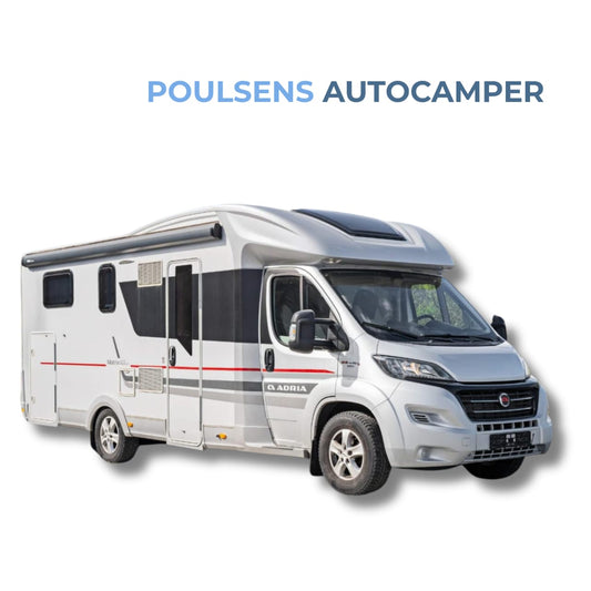 Vue extérieure avant de l’Adria Matrix M 670 SC 2017
