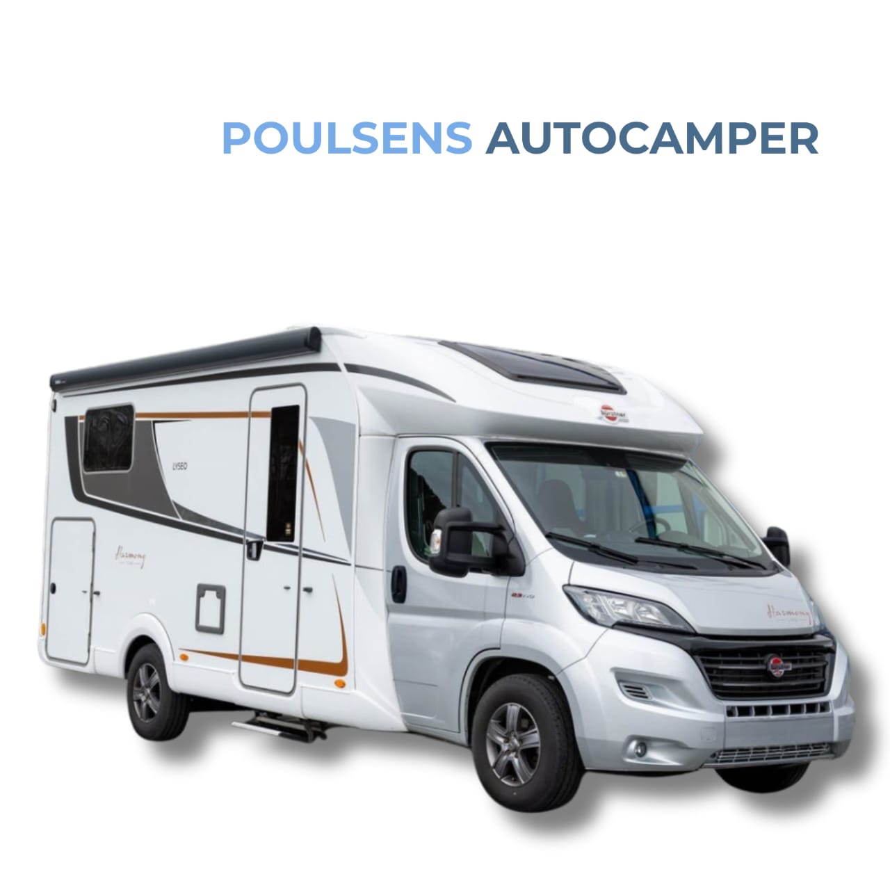 Vue extérieure avant du camping‑car semi‑intégré Bürstner Lyseo TD 690 2021 d’occasion