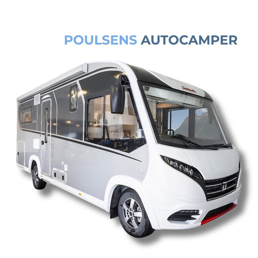 Vue extérieure du camping-car intégré Dethleffs ALPA I 6820-2 2025 avec design moderne et jantes alliage