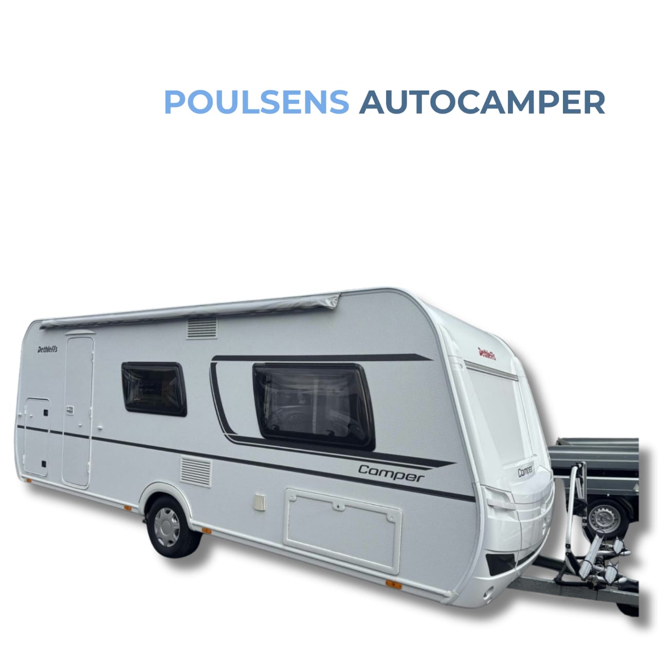 Vue extérieure avant de la Dethleffs Camper 530 FSK 2022