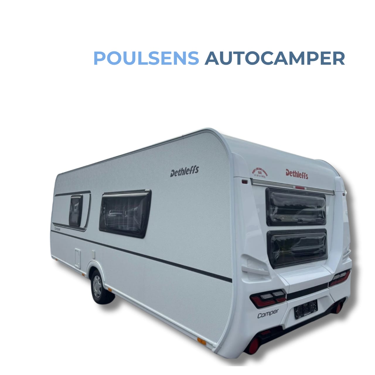 Vue extérieure avant de la Dethleffs Camper 530 FSK 2022