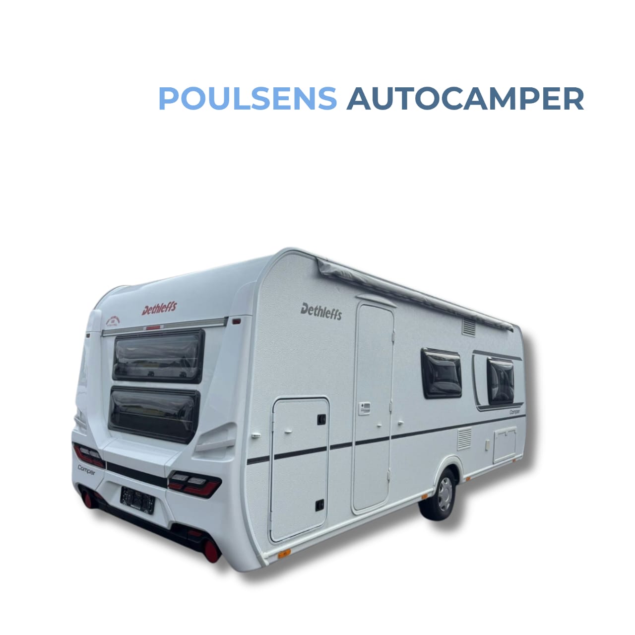 Vue extérieure avant de la Dethleffs Camper 530 FSK 2022