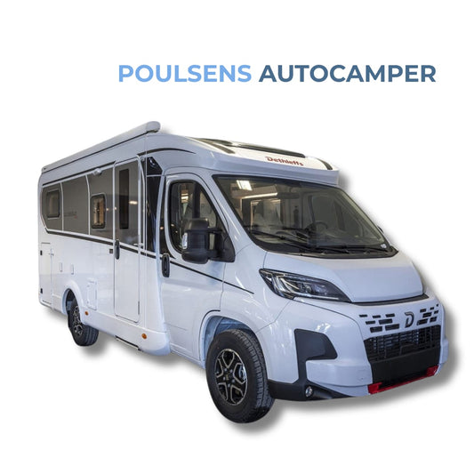 Vue extérieure du camping-car semi-intégré Dethleffs Globebus Camp Active T 4 2026 avec design moderne et jantes alliage