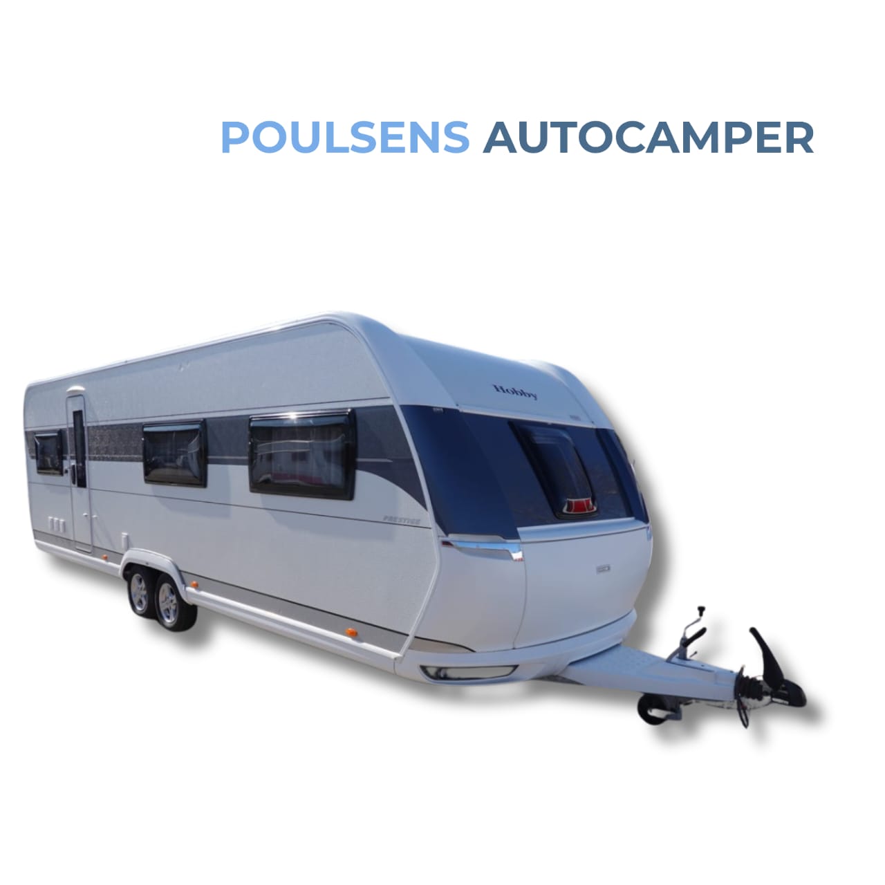 Vue extérieure avant de la Hobby 720 UKFe Prestige 2023