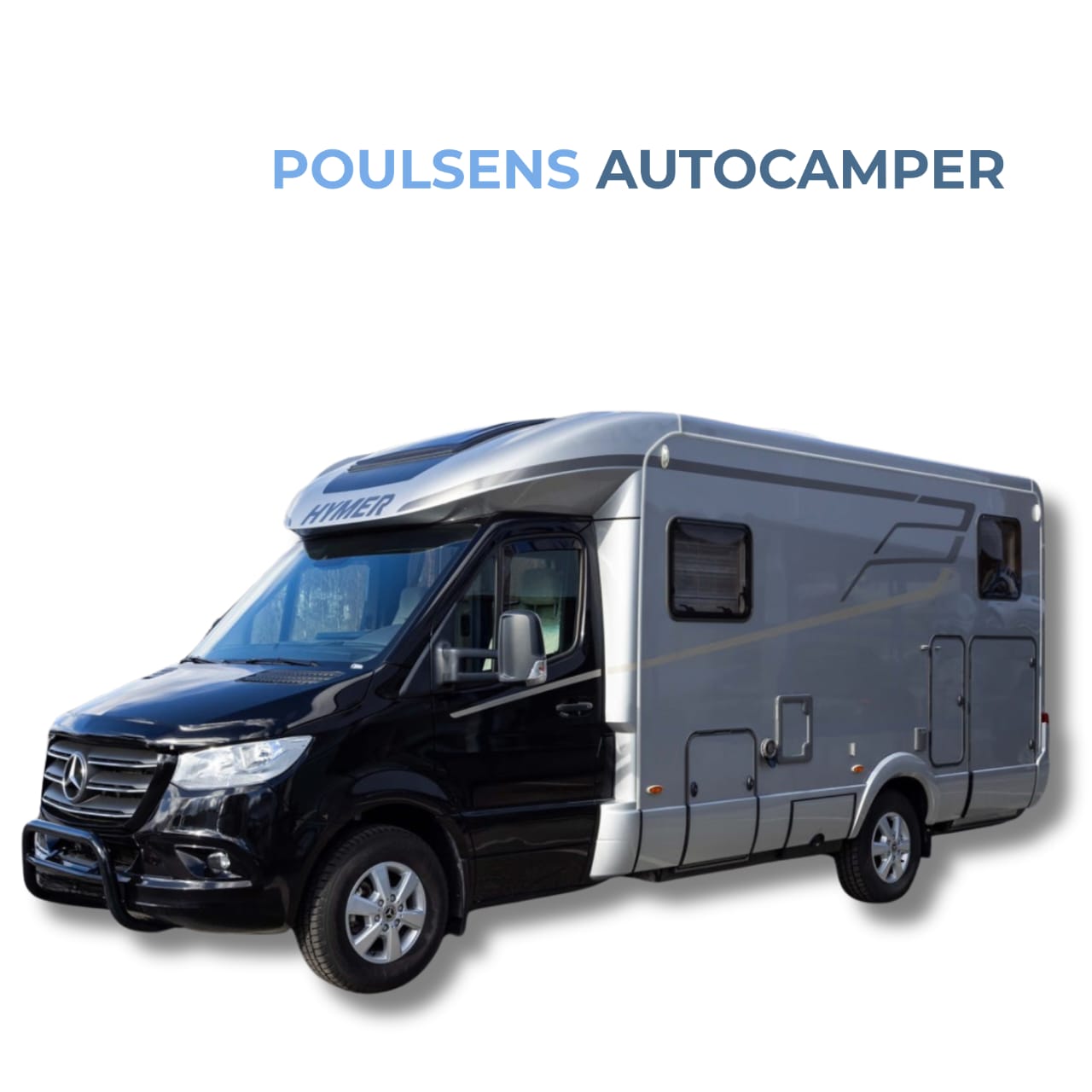 Vue extérieure avant du camping‑car semi‑intégré Hymer BMC T 580 2022 d’occasion